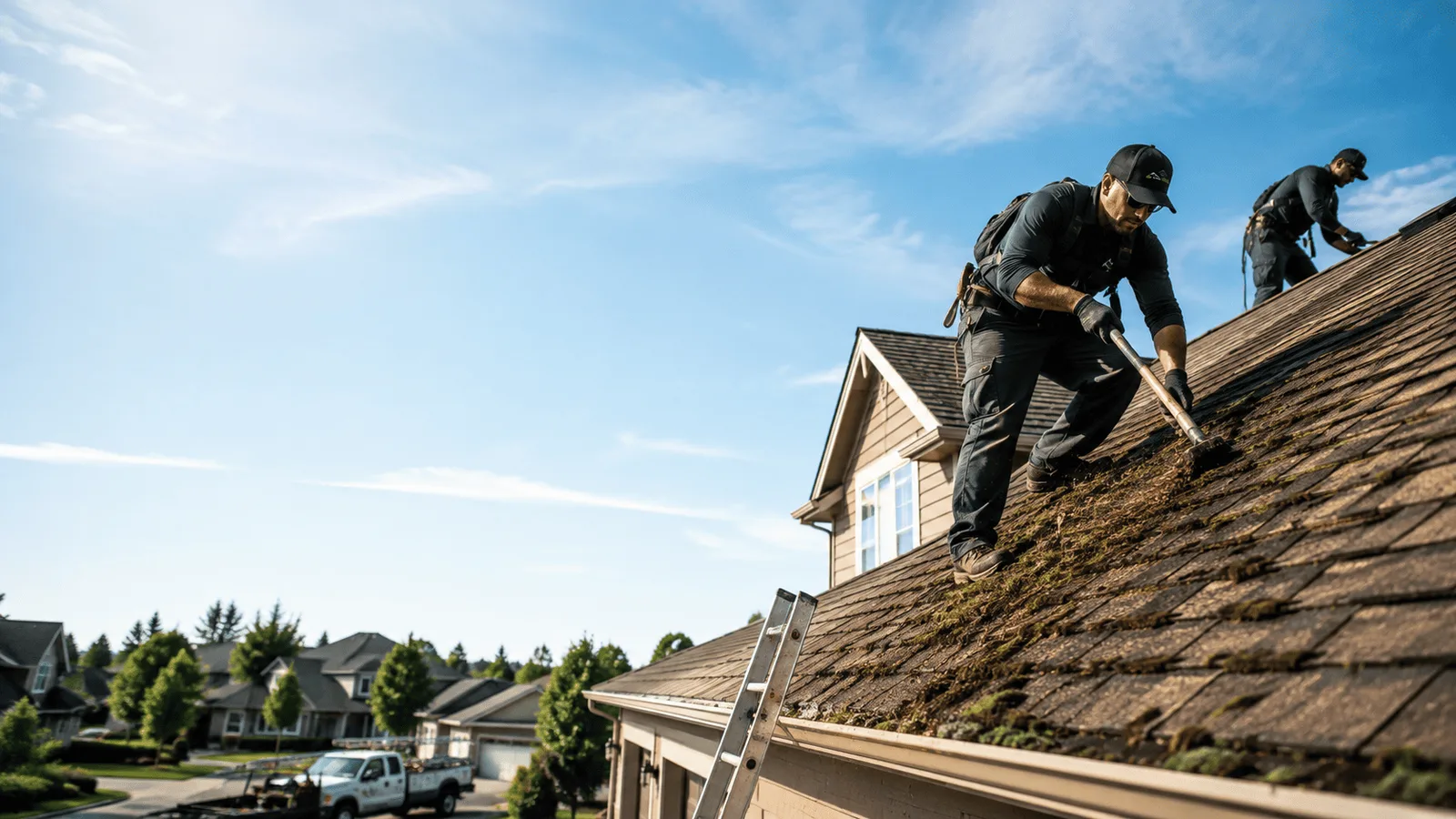 Roof Moss Removal in Spotswood, NJ near me
